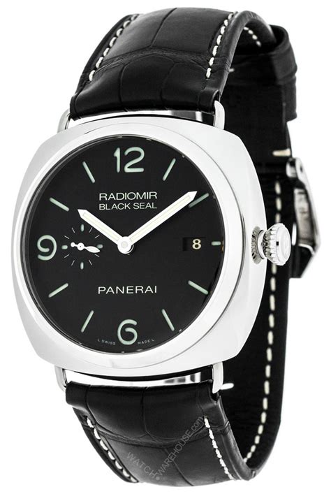 panerai radiomir black seal 3 days automatic mens watch pam00388|panerai radiomir black seal.